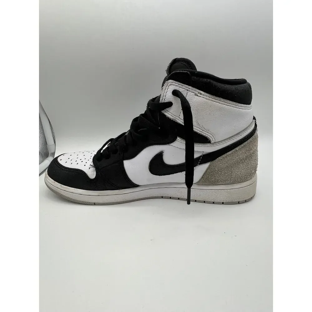 Nike‎ Air Jordan Black White 1 Retro High OG Men's Basketball Sneakers Size 10